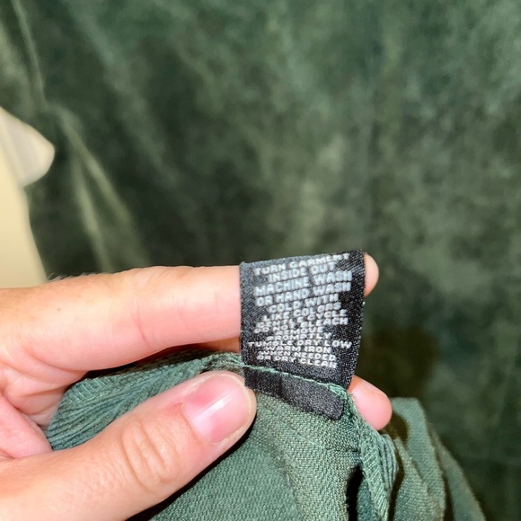 SHARAGANO Green Shift Dress, Size 14 - Picture 8 of 10